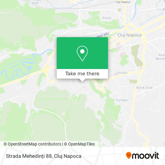 Strada Mehedinți 88 map