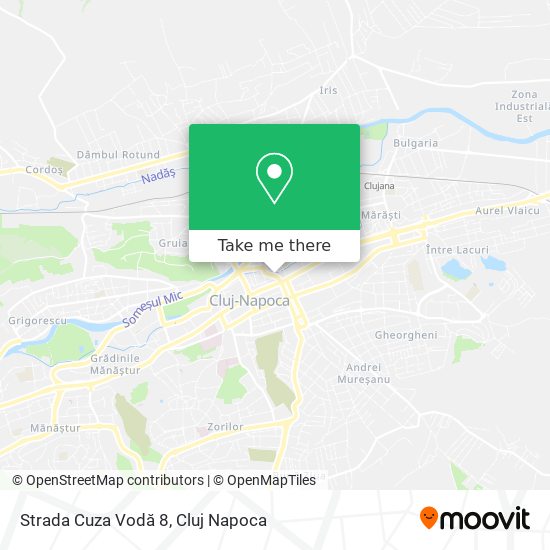 Strada Cuza Vodă 8 map