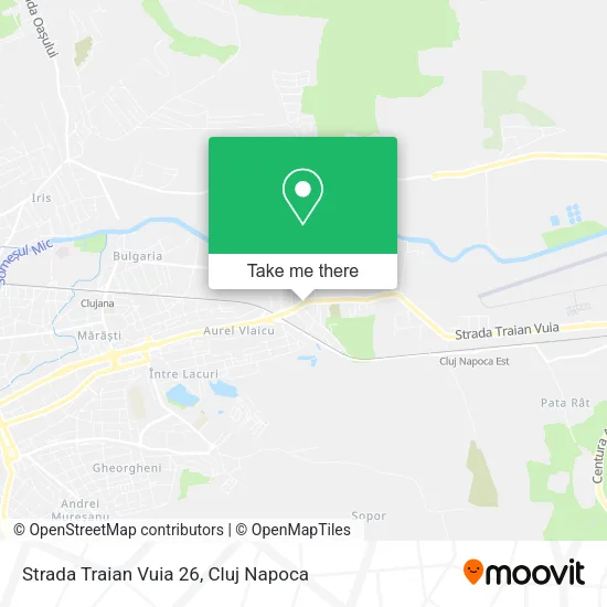 Strada Traian Vuia 26 map