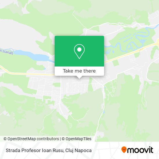 Strada Profesor Ioan Rusu map