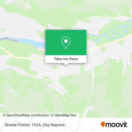 Strada Florilor 192A map