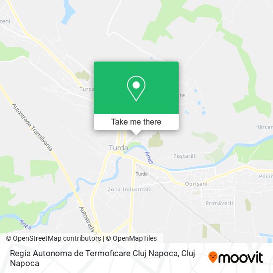 Regia Autonoma de Termoficare Cluj Napoca map