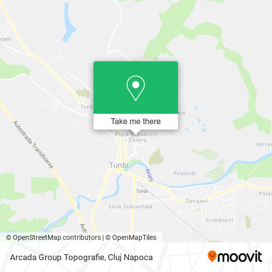 Arcada Group Topografie map
