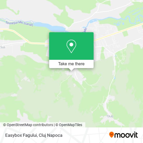 Easybox Fagului map