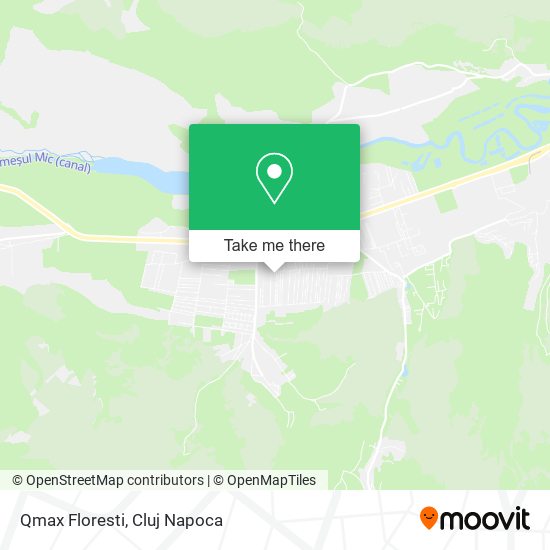 Qmax Floresti map