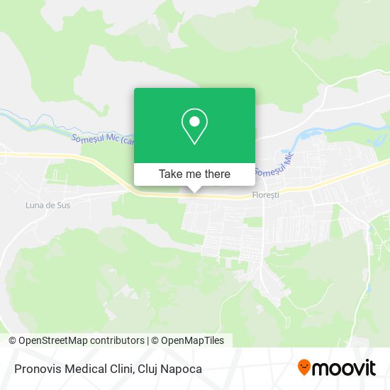 Pronovis Medical Clini map