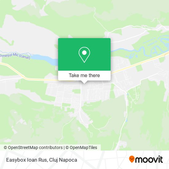 Easybox Ioan Rus map