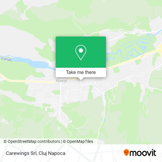 Carewings Srl map