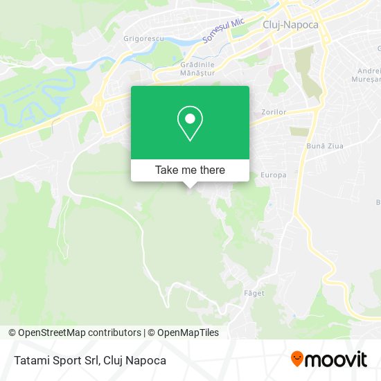 Tatami Sport Srl map