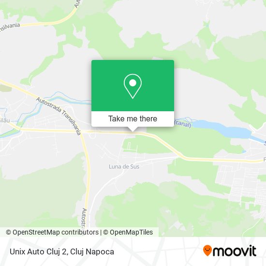 Unix Auto Cluj 2 map