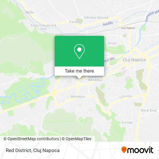 Red District map