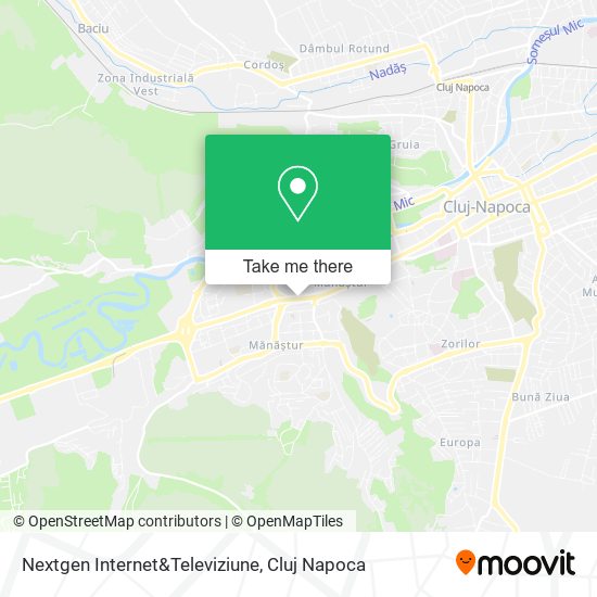 Nextgen Internet&Televiziune map