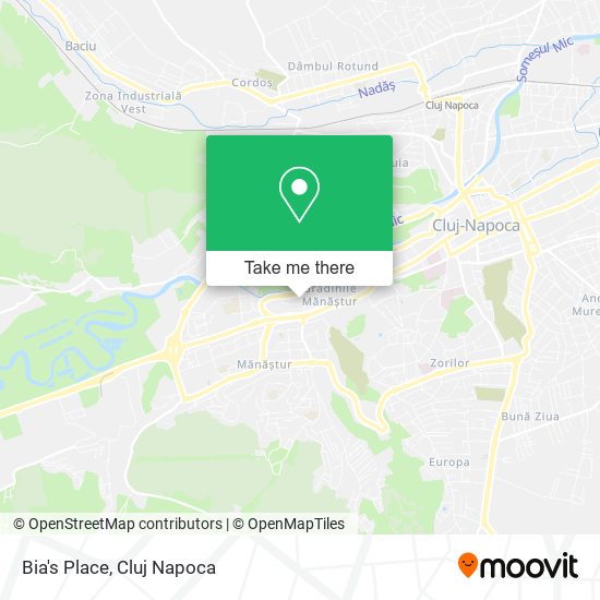 Bia's Place map