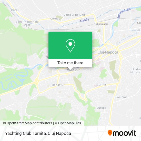 Yachting Club Tarnita map