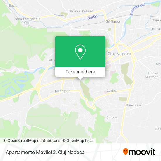 Apartamente Movilei 3 map