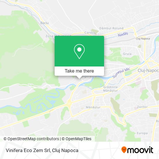 Vinifera Eco Zem Srl map