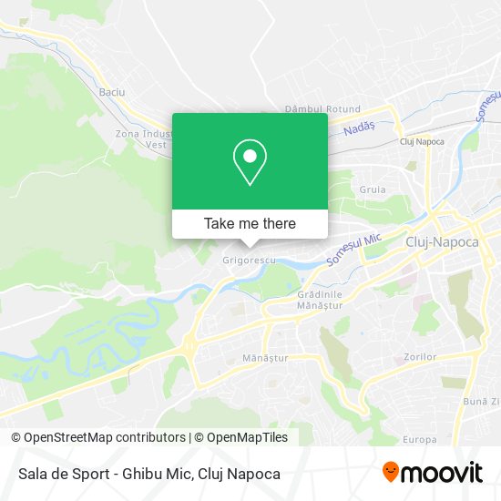 Sala de Sport - Ghibu Mic map