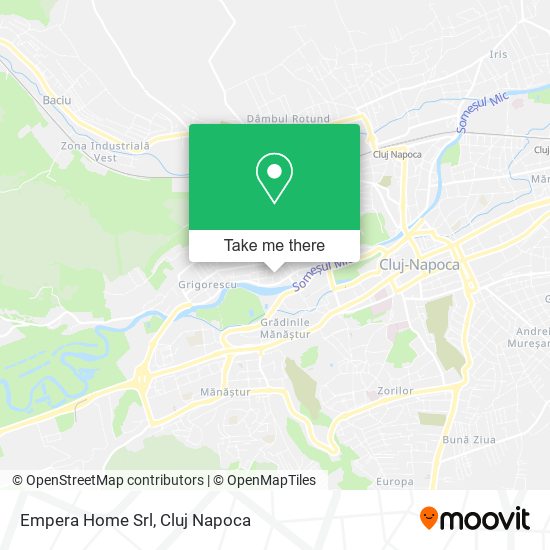 Empera Home Srl map