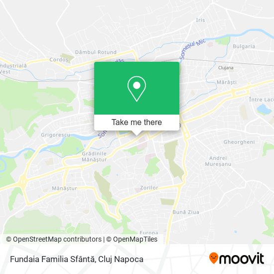 Fundaia Familia Sfântă map