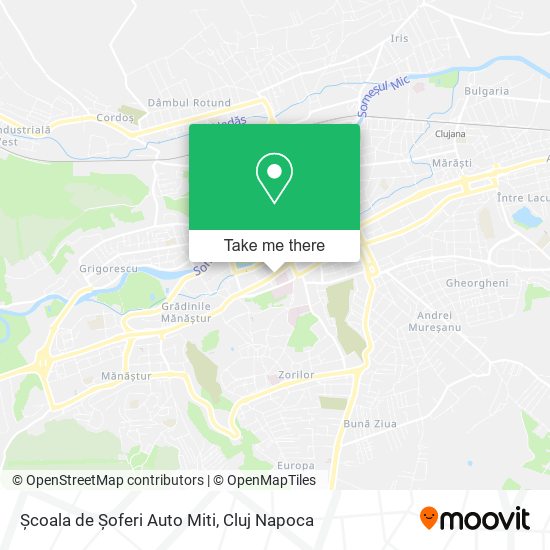 Școala de Șoferi Auto Miti map