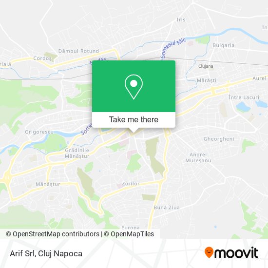 Arif Srl map