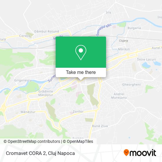 Cromavet CORA 2 map