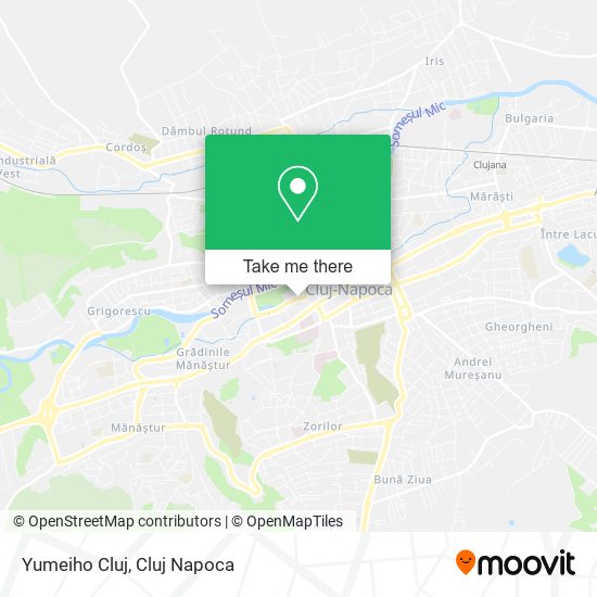 Yumeiho Cluj map