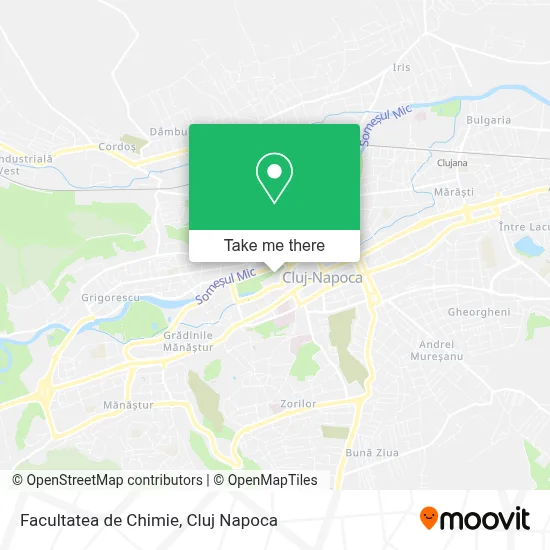 Facultatea de Chimie map