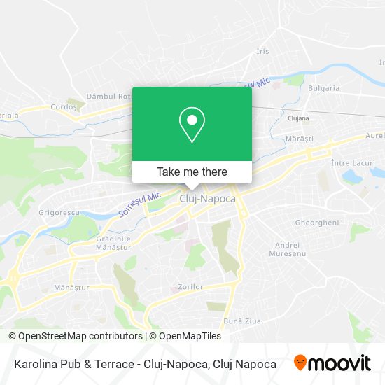 Karolina Pub & Terrace - Cluj-Napoca map