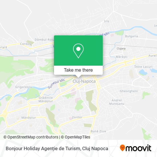 Bonjour Holiday Agenție de Turism map