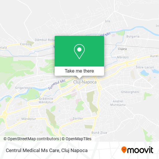 Centrul Medical Ms Care map