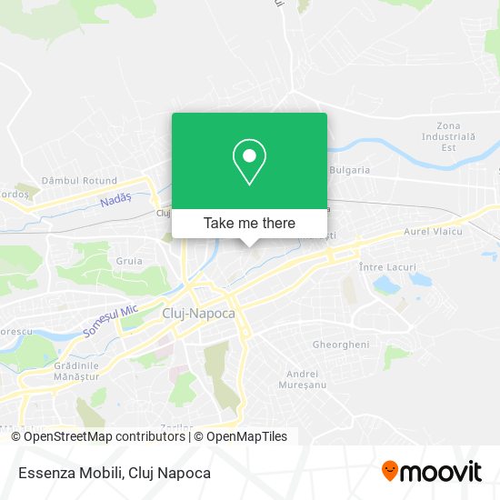 Essenza Mobili map