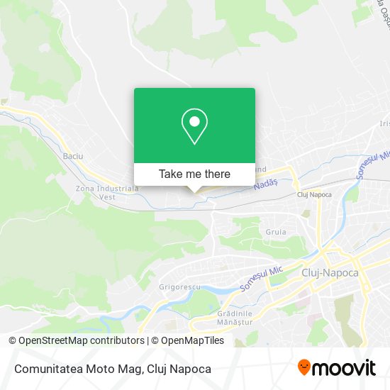 Comunitatea Moto Mag map