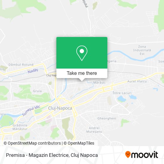 Premisa - Magazin Electrice map