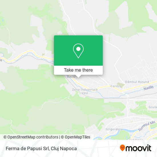 Ferma de Papusi Srl map