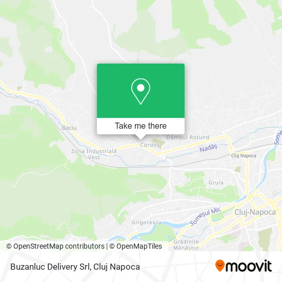 Buzanluc Delivery Srl map