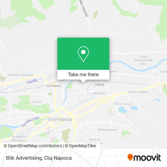 Blik Advertising map