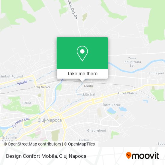Design Confort Mobila map
