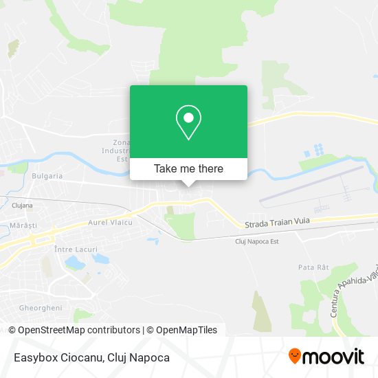 Easybox Ciocanu map