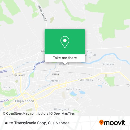 Auto Transylvania Shop map