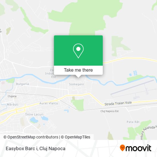 Easybox Barc i map