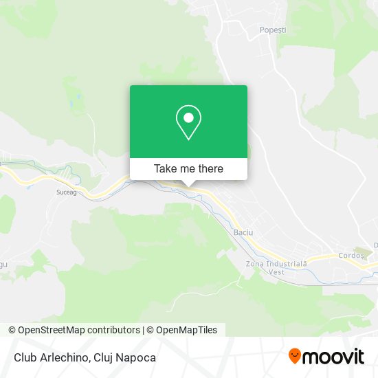 Club Arlechino map