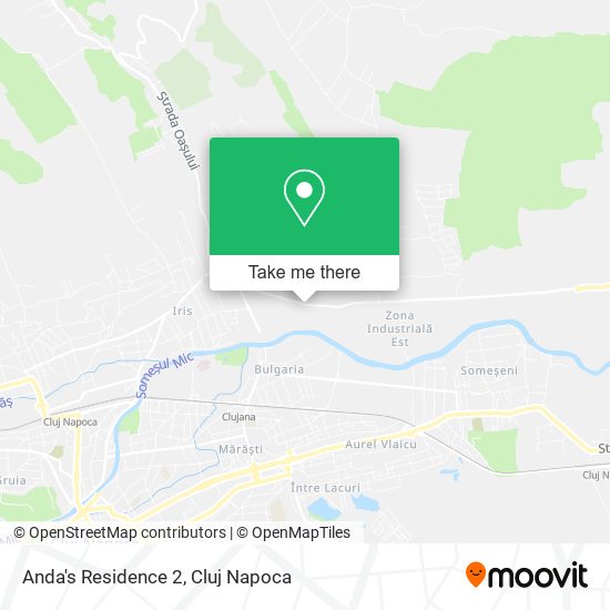 Anda's Residence 2 map