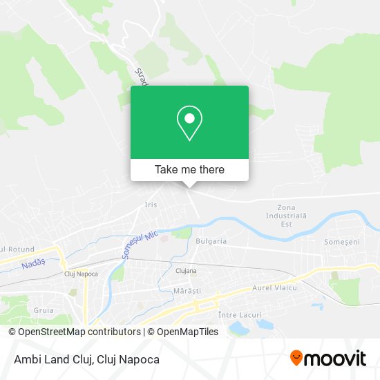 Ambi Land Cluj map