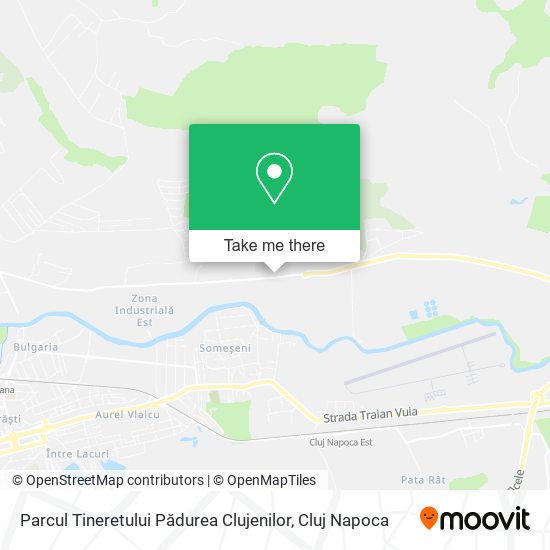 Parcul Tineretului Pădurea Clujenilor map