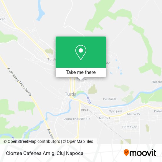 Ciortea Cafenea Amig map