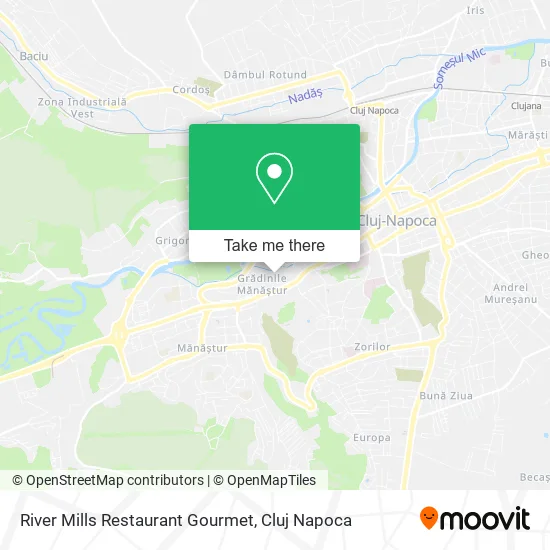 River Mills Restaurant Gourmet map
