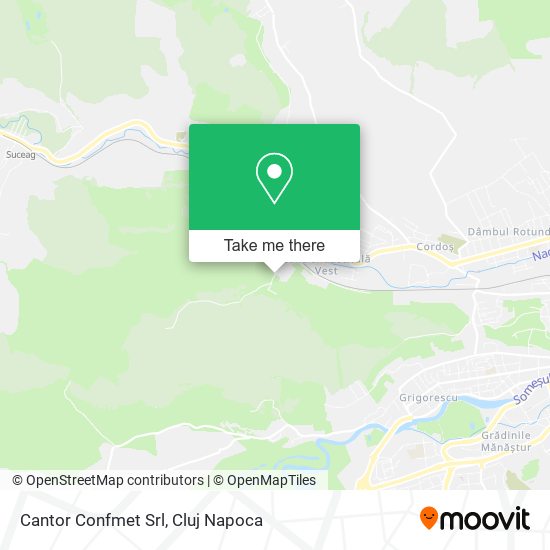 Cantor Confmet Srl map