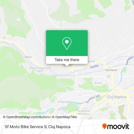 Sf Moto Bike Service S map