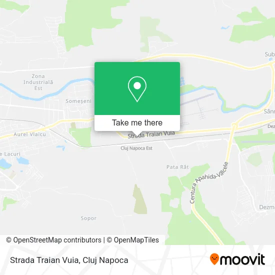 Strada Traian Vuia map